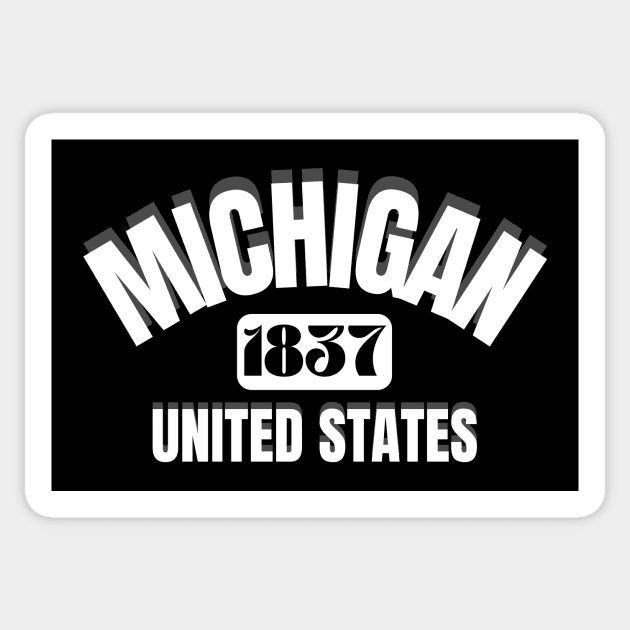 MICHIGAN Sticker by Suddenly Mood